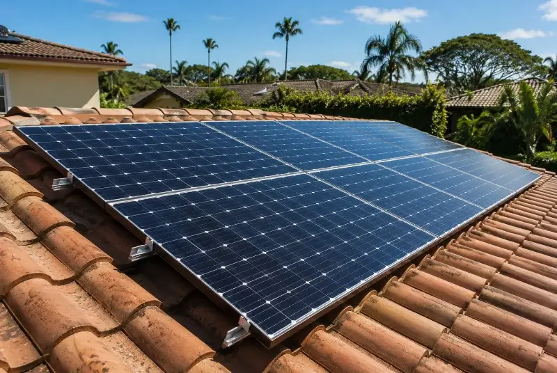 Installation de panneaux solaires à Salinelles